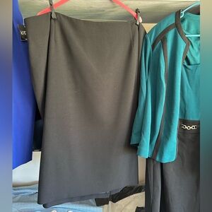 Black skirt Kasper 24W